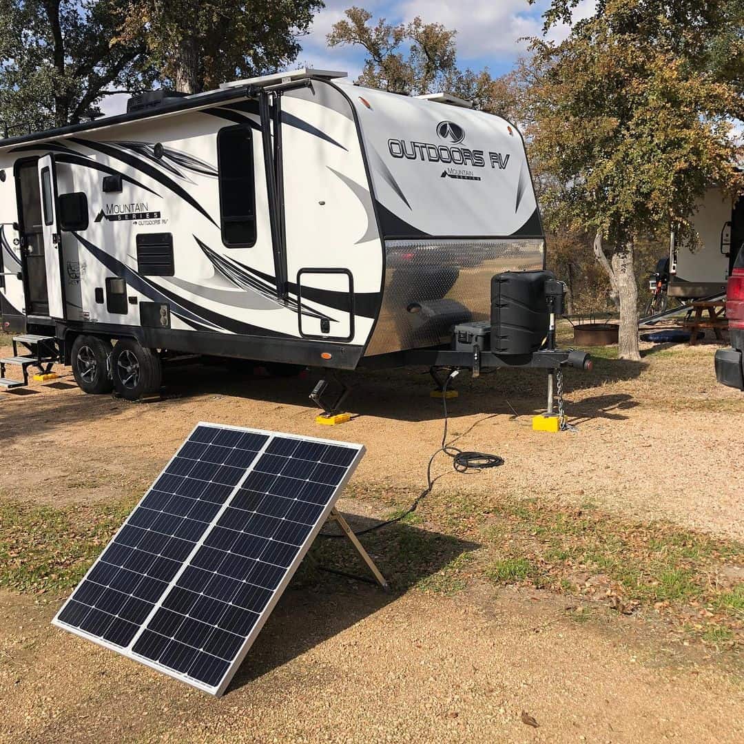solar panels for travel trailer