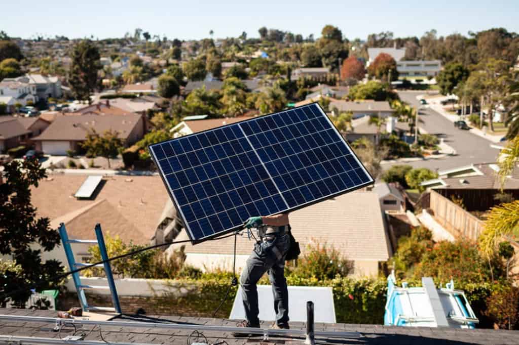 Premium solar panel installation cost